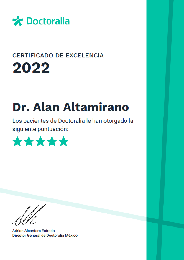 Certificado de Excelencia 2022